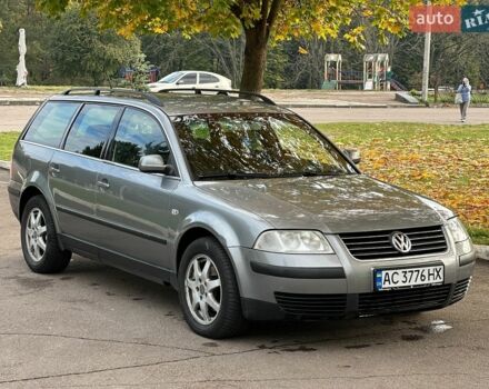 Серый Фольксваген Пассат, объемом двигателя 1.9 л и пробегом 290 тыс. км за 3950 $, фото 1 на Automoto.ua