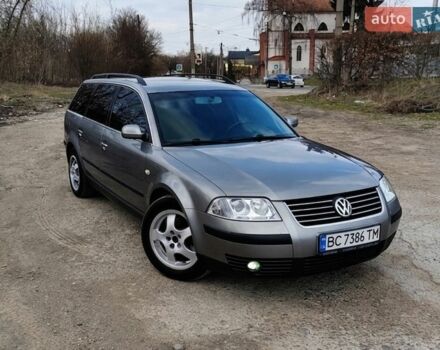 Серый Фольксваген Пассат, объемом двигателя 1.9 л и пробегом 340 тыс. км за 4300 $, фото 1 на Automoto.ua