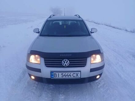 Серый Фольксваген Пассат, объемом двигателя 1.9 л и пробегом 344 тыс. км за 5300 $, фото 1 на Automoto.ua