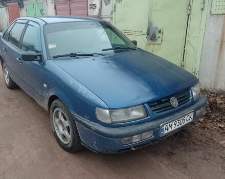 Синій Фольксваген Пассат, об'ємом двигуна 2 л та пробігом 30 тис. км за 1000 $, фото 1 на Automoto.ua