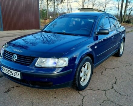 Синий Фольксваген Пассат, объемом двигателя 1.9 л и пробегом 305 тыс. км за 3500 $, фото 2 на Automoto.ua