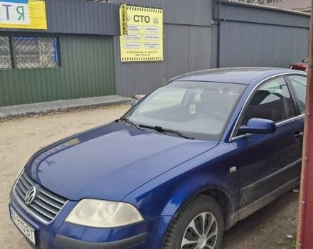 Синий Фольксваген Пассат, объемом двигателя 1.98 л и пробегом 400 тыс. км за 3500 $, фото 2 на Automoto.ua