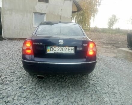 Синий Фольксваген Пассат, объемом двигателя 1.8 л и пробегом 200 тыс. км за 3000 $, фото 3 на Automoto.ua