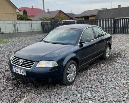 Синий Фольксваген Пассат, объемом двигателя 1.9 л и пробегом 392 тыс. км за 2500 $, фото 1 на Automoto.ua