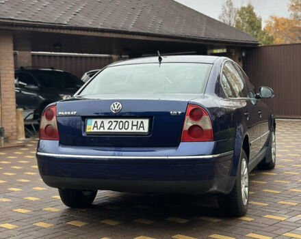 Синий Фольксваген Пассат, объемом двигателя 1.8 л и пробегом 387 тыс. км за 3600 $, фото 3 на Automoto.ua