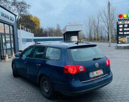 Синий Фольксваген Пассат, объемом двигателя 2 л и пробегом 200 тыс. км за 1900 $, фото 5 на Automoto.ua