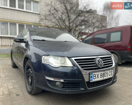 Синий Фольксваген Пассат, объемом двигателя 2 л и пробегом 287 тыс. км за 6850 $, фото 2 на Automoto.ua