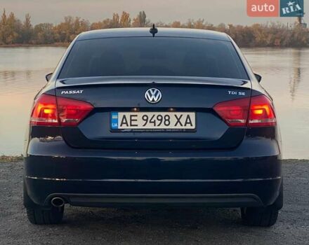 Фольксваген Пассат 2012 в Днепре (Днепропетровске) на Automoto.ua Синий Фольксваген Пассат, объемом двигателя 2 л и пробегом 280 тыс. км за 11450 $, фото 4 на Automoto.ua