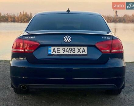 Фольксваген Пассат 2012 в Днепре (Днепропетровске) на Automoto.ua Синий Фольксваген Пассат, объемом двигателя 2 л и пробегом 280 тыс. км за 11450 $, фото 6 на Automoto.ua