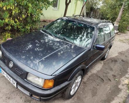 Синий Фольксваген Пассат, объемом двигателя 2 л и пробегом 347 тыс. км за 1500 $, фото 8 на Automoto.ua