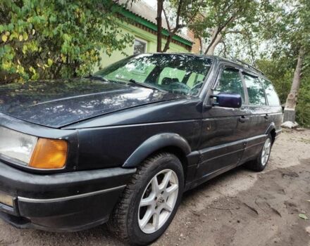 Синий Фольксваген Пассат, объемом двигателя 2 л и пробегом 347 тыс. км за 1500 $, фото 4 на Automoto.ua