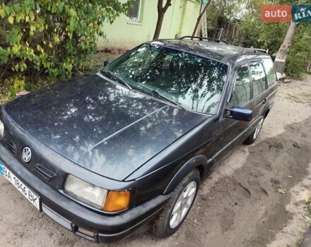 Синий Фольксваген Пассат, объемом двигателя 2 л и пробегом 347 тыс. км за 1500 $, фото 10 на Automoto.ua