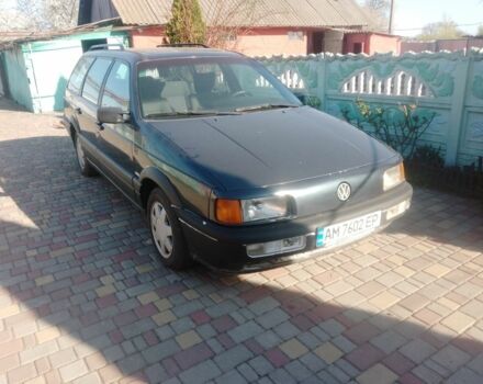 Синий Фольксваген Пассат, объемом двигателя 2 л и пробегом 332 тыс. км за 1600 $, фото 2 на Automoto.ua