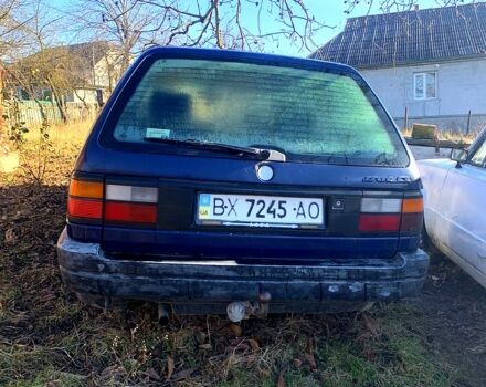 Синий Фольксваген Пассат, объемом двигателя 1.8 л и пробегом 497 тыс. км за 1100 $, фото 4 на Automoto.ua