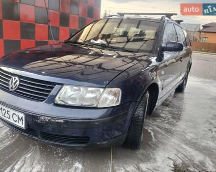 Синий Фольксваген Пассат, объемом двигателя 1.9 л и пробегом 315 тыс. км за 2900 $, фото 3 на Automoto.ua