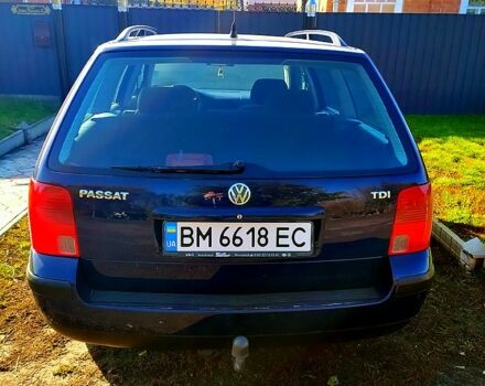 Синий Фольксваген Пассат, объемом двигателя 1.9 л и пробегом 385 тыс. км за 5000 $, фото 4 на Automoto.ua