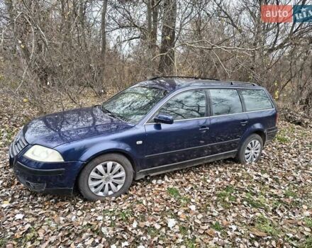 Синий Фольксваген Пассат, объемом двигателя 1.9 л и пробегом 431 тыс. км за 3500 $, фото 1 на Automoto.ua