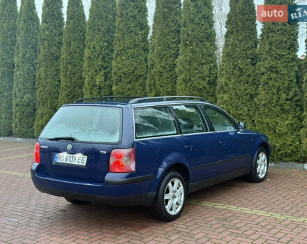 Синий Фольксваген Пассат, объемом двигателя 1.9 л и пробегом 367 тыс. км за 3650 $, фото 5 на Automoto.ua