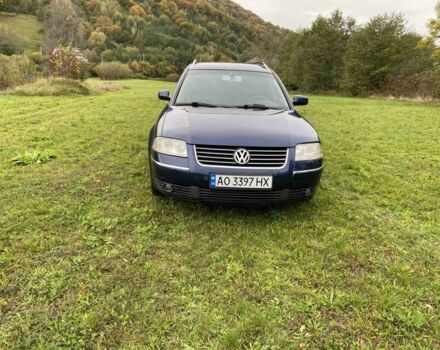 Синий Фольксваген Пассат, объемом двигателя 1.9 л и пробегом 280 тыс. км за 3500 $, фото 2 на Automoto.ua