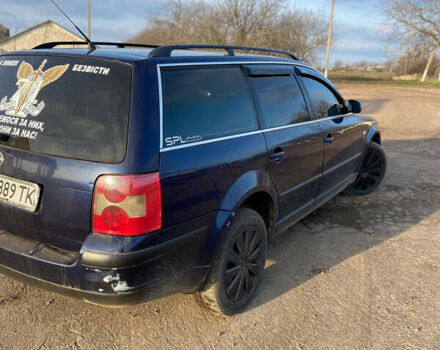 Синий Фольксваген Пассат, объемом двигателя 1.9 л и пробегом 404 тыс. км за 3800 $, фото 2 на Automoto.ua