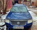 Синий Фольксваген Пассат, объемом двигателя 1.9 л и пробегом 347 тыс. км за 4300 $, фото 1 на Automoto.ua