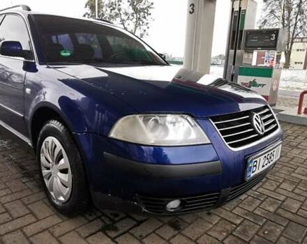 Синий Фольксваген Пассат, объемом двигателя 1.98 л и пробегом 200 тыс. км за 3950 $, фото 4 на Automoto.ua
