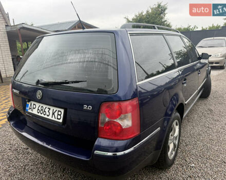 Синий Фольксваген Пассат, объемом двигателя 1.98 л и пробегом 190 тыс. км за 3999 $, фото 4 на Automoto.ua