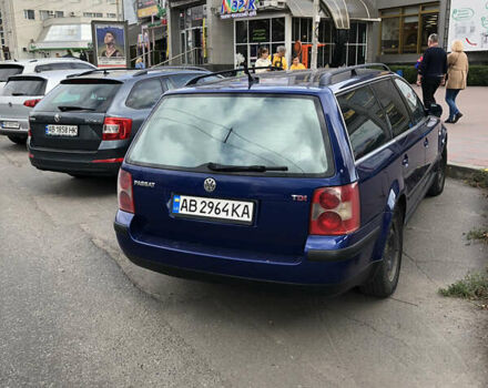 Синий Фольксваген Пассат, объемом двигателя 1.9 л и пробегом 347 тыс. км за 4100 $, фото 4 на Automoto.ua