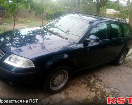 Синий Фольксваген Пассат, объемом двигателя 1.9 л и пробегом 390 тыс. км за 3500 $, фото 1 на Automoto.ua