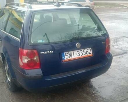 Синий Фольксваген Пассат, объемом двигателя 1.9 л и пробегом 424 тыс. км за 2500 $, фото 4 на Automoto.ua