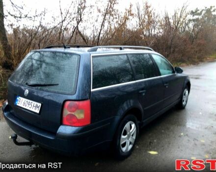 Синий Фольксваген Пассат, объемом двигателя 2 л и пробегом 247 тыс. км за 4750 $, фото 3 на Automoto.ua