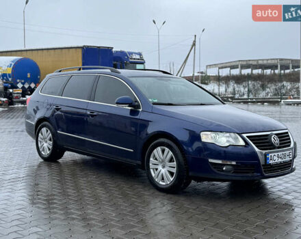 Синий Фольксваген Пассат, объемом двигателя 1.97 л и пробегом 358 тыс. км за 5900 $, фото 3 на Automoto.ua