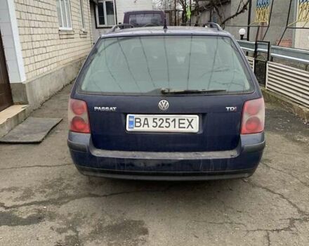 Синий Фольксваген Пассат, объемом двигателя 1.9 л и пробегом 324 тыс. км за 5000 $, фото 1 на Automoto.ua