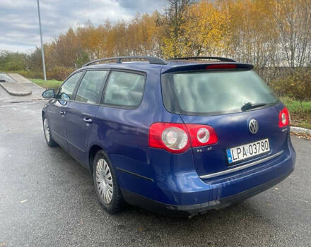 Фольксваген Пассат 2006 в Киеве на Automoto.ua Синий Фольксваген Пассат, объемом двигателя 2 л и пробегом 290 тыс. км за 2900 $, фото 4 на Automoto.ua
