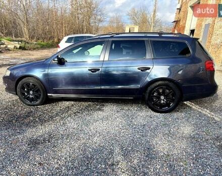 Синий Фольксваген Пассат, объемом двигателя 2 л и пробегом 317 тыс. км за 5950 $, фото 4 на Automoto.ua