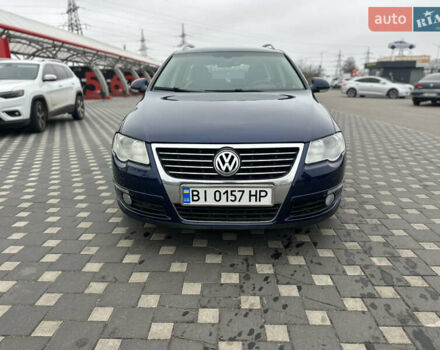 Синий Фольксваген Пассат, объемом двигателя 1.97 л и пробегом 230 тыс. км за 7100 $, фото 1 на Automoto.ua