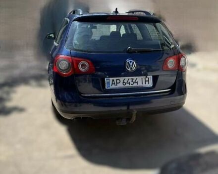 Фольксваген Пассат 2007 в Запорожье на Automoto.ua Синий Фольксваген Пассат, объемом двигателя 1.97 л и пробегом 330 тыс. км за 6500 $, фото 2 на Automoto.ua