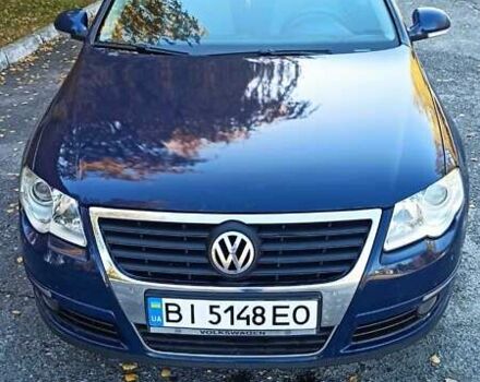 Синий Фольксваген Пассат, объемом двигателя 2 л и пробегом 265 тыс. км за 7100 $, фото 1 на Automoto.ua