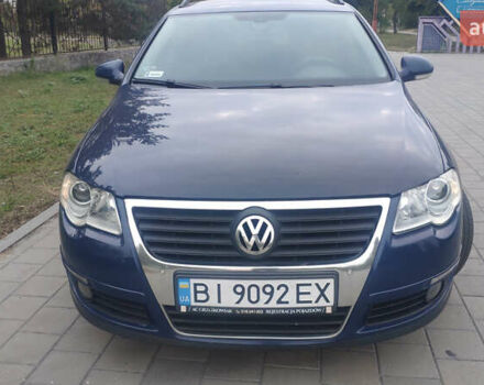 Синий Фольксваген Пассат, объемом двигателя 1.97 л и пробегом 365 тыс. км за 6700 $, фото 3 на Automoto.ua