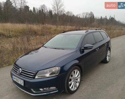 Синий Фольксваген Пассат, объемом двигателя 1.97 л и пробегом 293 тыс. км за 6900 $, фото 1 на Automoto.ua