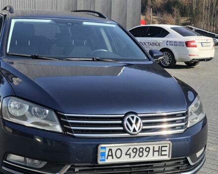 Синий Фольксваген Пассат, объемом двигателя 2 л и пробегом 285 тыс. км за 7800 $, фото 1 на Automoto.ua