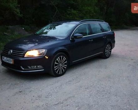 Синий Фольксваген Пассат, объемом двигателя 2 л и пробегом 219 тыс. км за 12500 $, фото 3 на Automoto.ua