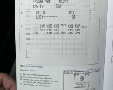 Синий Фольксваген Пассат, объемом двигателя 2 л и пробегом 225 тыс. км за 13900 $, фото 44 на Automoto.ua