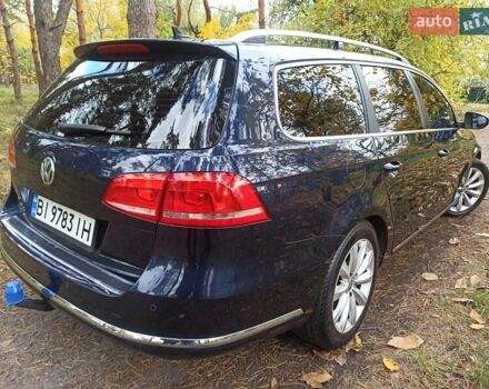 Фольксваген Пассат 2012 в Гребенке на Automoto.ua Синий Фольксваген Пассат, объемом двигателя 1.6 л и пробегом 280 тыс. км за 9650 $, фото 6 на Automoto.ua