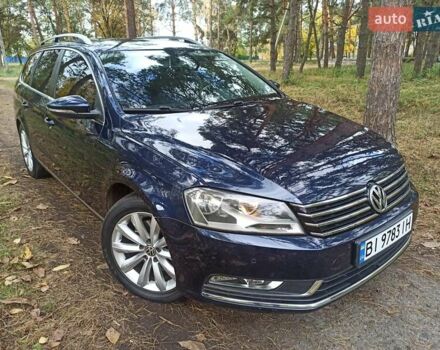 Фольксваген Пассат 2012 в Гребенке на Automoto.ua Синий Фольксваген Пассат, объемом двигателя 1.6 л и пробегом 280 тыс. км за 9650 $, фото 9 на Automoto.ua