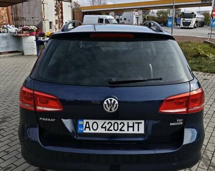 Фольксваген Пассат 2012 в Мукачеве на Automoto.ua Синий Фольксваген Пассат, объемом двигателя 1.6 л и пробегом 324 тыс. км за 7500 $, фото 2 на Automoto.ua