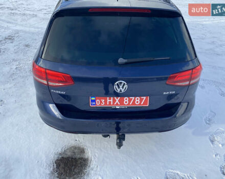 Синий Фольксваген Пассат, объемом двигателя 2 л и пробегом 338 тыс. км за 15200 $, фото 18 на Automoto.ua