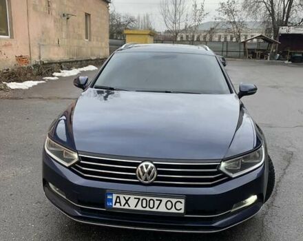 Синий Фольксваген Пассат, объемом двигателя 1.97 л и пробегом 317 тыс. км за 14000 $, фото 2 на Automoto.ua
