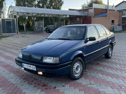 Фольксваген Пассат 1989 в Белой Церкве на Automoto.ua Синий Фольксваген Пассат, объемом двигателя 1.78 л и пробегом 500 тыс. км за 1450 $, фото 1 на Automoto.ua