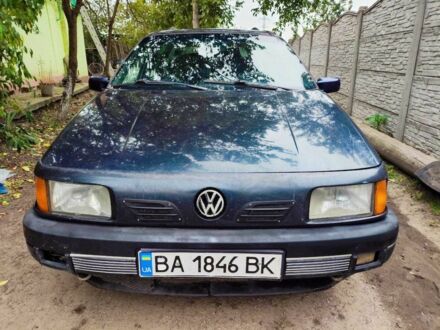 Фольксваген Пассат 1990 в Кременчуге на Automoto.ua Синий Фольксваген Пассат, объемом двигателя 2 л и пробегом 347 тыс. км за 1500 $, фото 1 на Automoto.ua